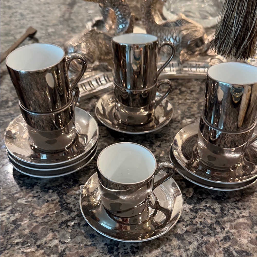 Fitz & Floyd Set of Demitasse Cups